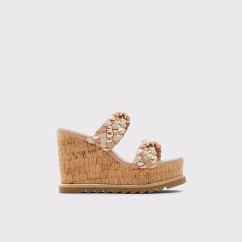 ALDO Corky Platåsandaler Med Klack Dam Beige Olika Färger | 0514936-PB